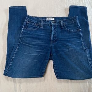 Madewell High Riser Skinny Skinny - EUC 28